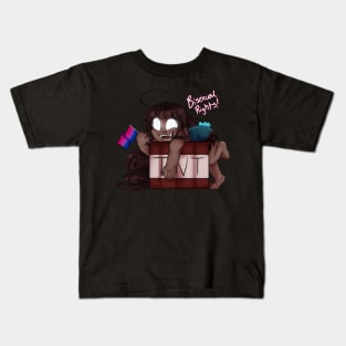 Herobette says Bisexual Rights Kids T-Shirt